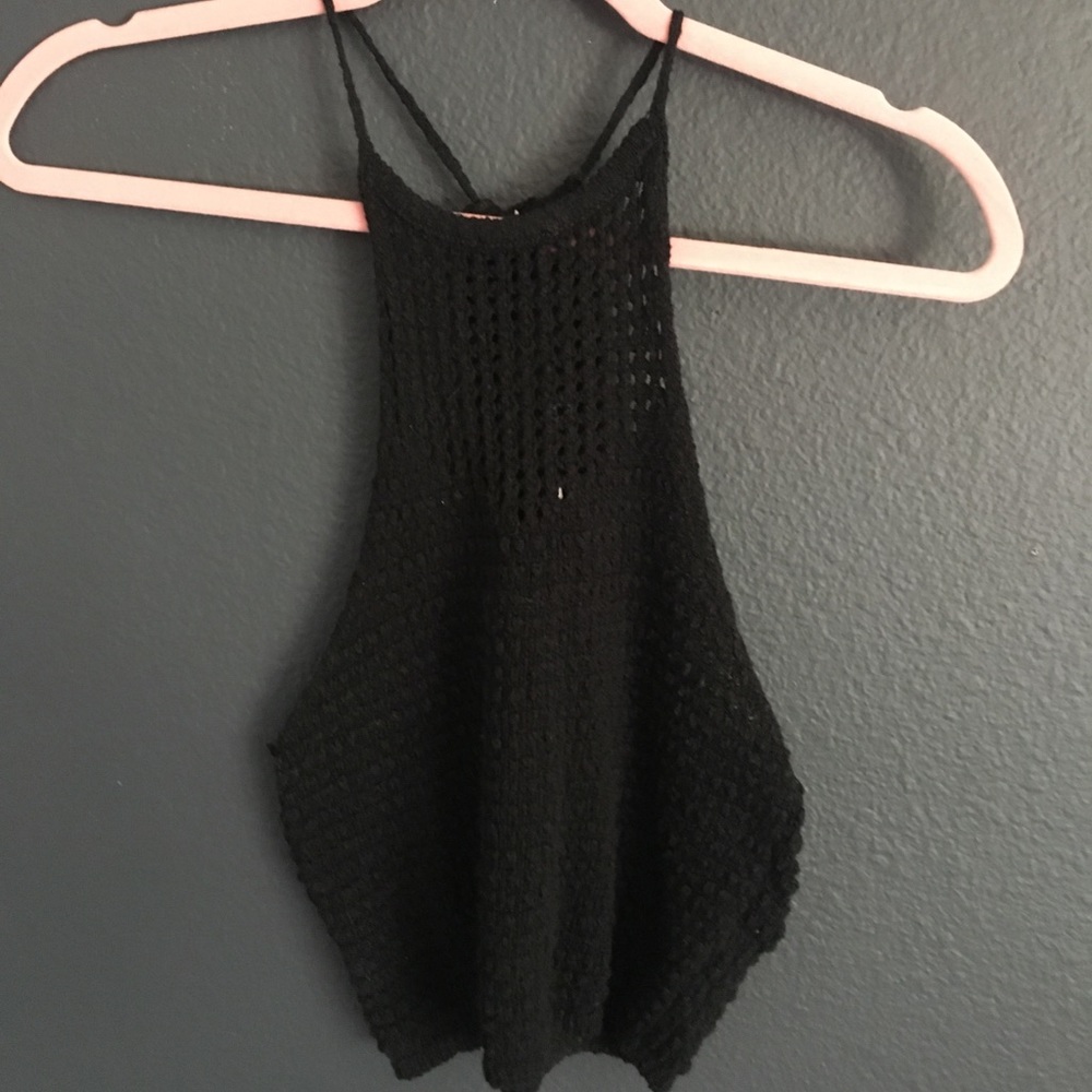 Black Crop Top